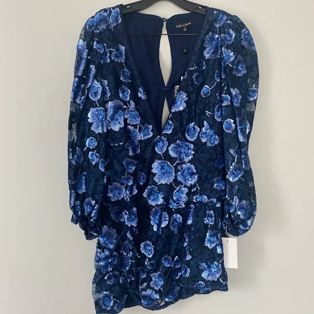 For Love and Lemons, Victoria Embroidered Mini Dress - Picture 5 of 8